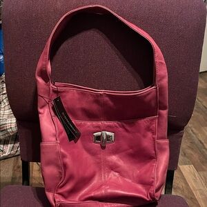 B. MAKOWSKY Mauve leather Women's Bag